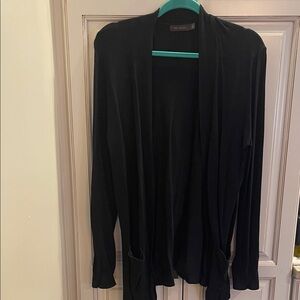 The Limited Black Open Cardigan Sweater Casual Large